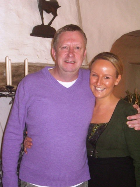 Harry Potter-Schauspieler Mark Williams mit Maria Hauser