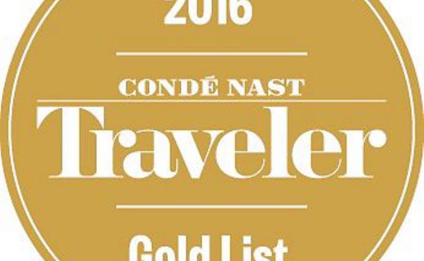 Gold vom Condé Nast Traveler