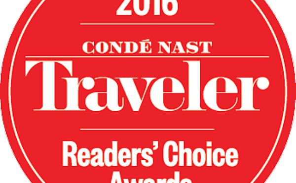 Condé Nast Traveller "Reader's Choice Award"