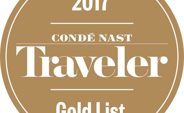 Erneut Gold vom Condé Nast Traveler
