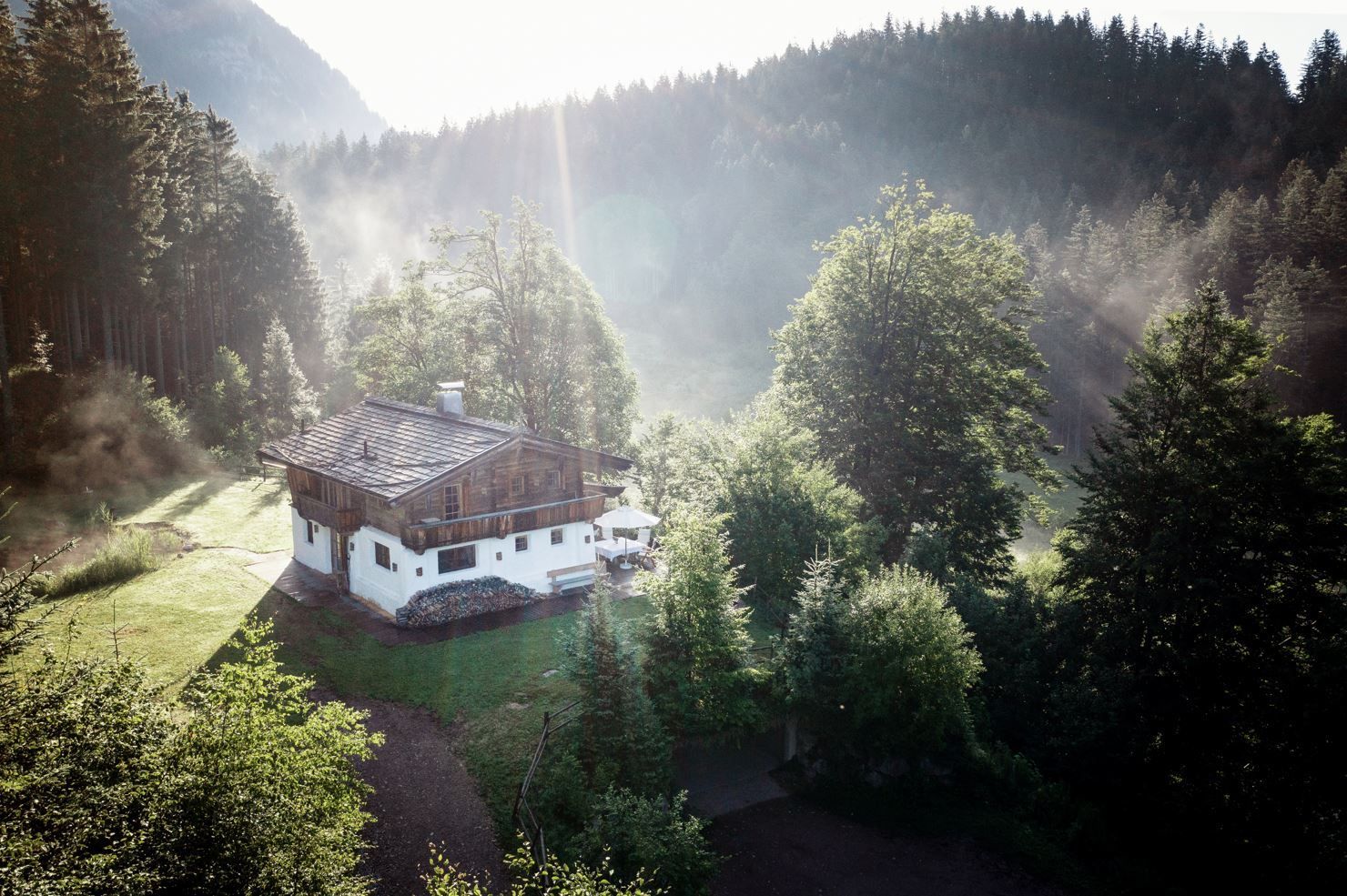 Hüttlingmoos Berg Chalet Hideaway im Wald Stanglwirt