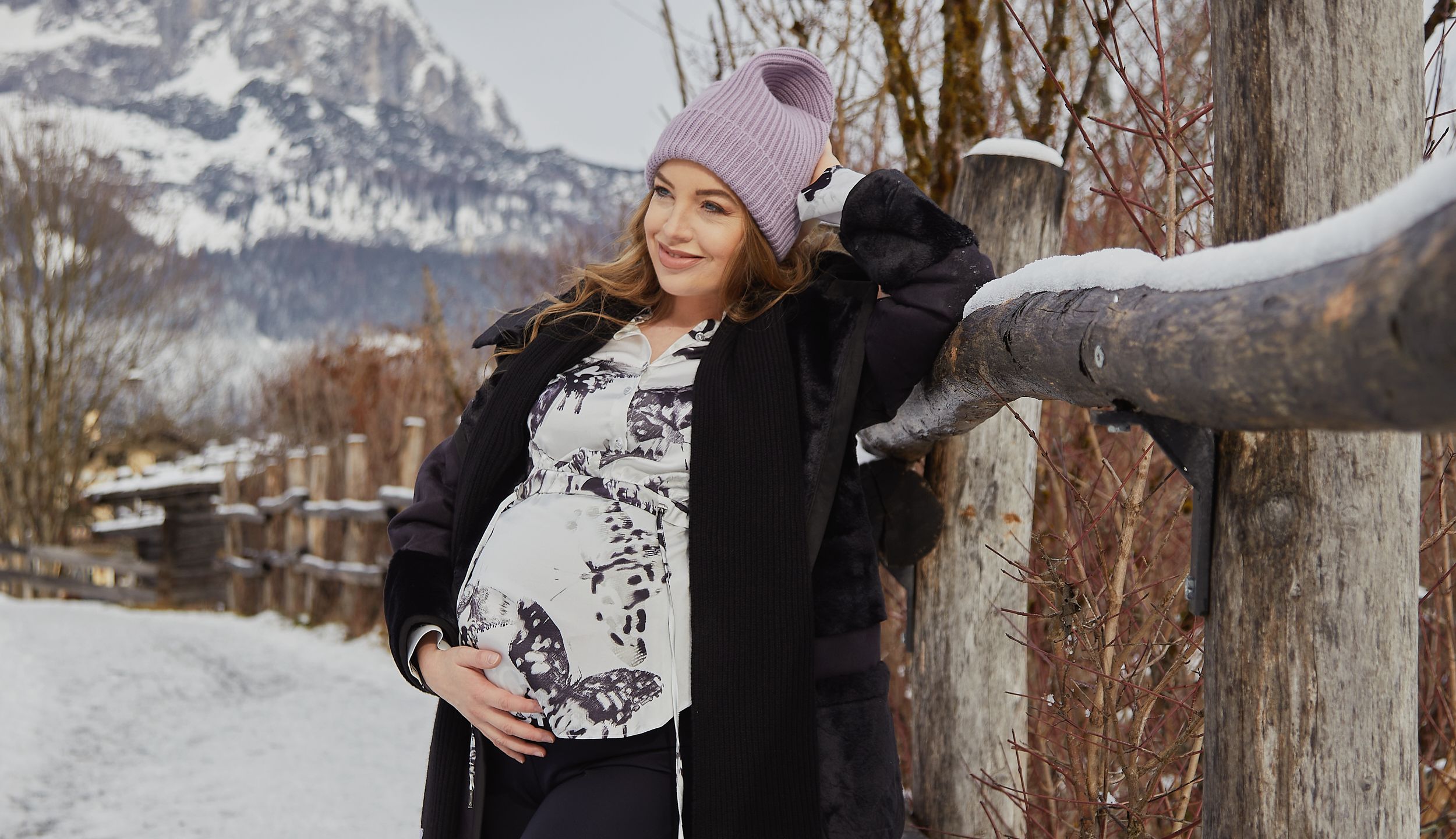 SChwangerschaft Winter Urlaub Tirol