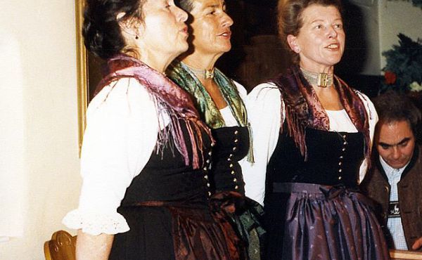 Singing continues
