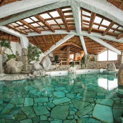 Rock pool & sauna