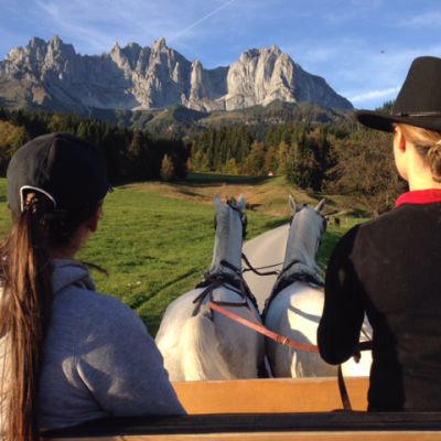 Stanglwirt Lipizzaner-Kutsche