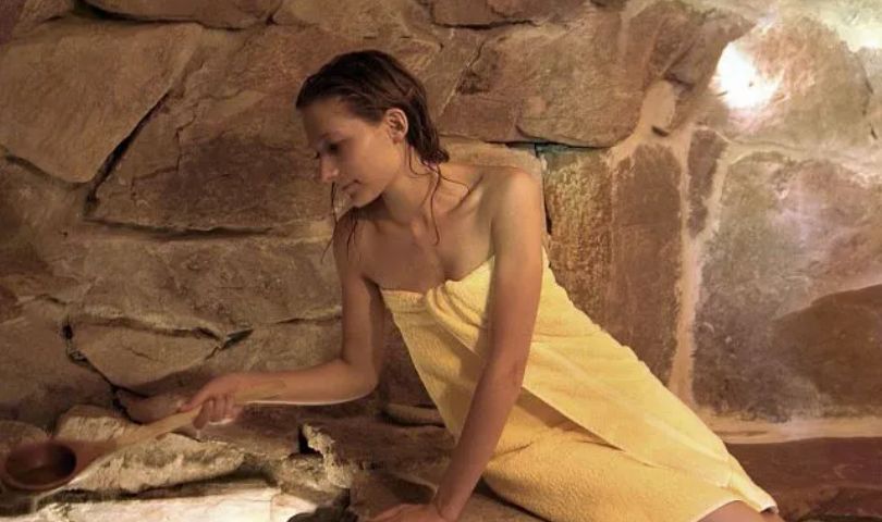 Stone sauna