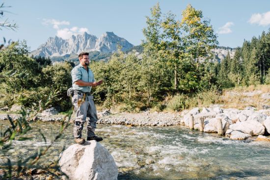 St. Angler-wirt: Angling at the Stanglwirt