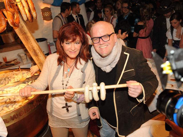 Andrea Berg und Gerry Friedle alias „DJ Ötzi“