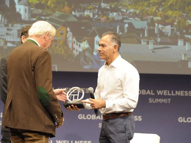 Global Wellness Award für Balthasar Hauser