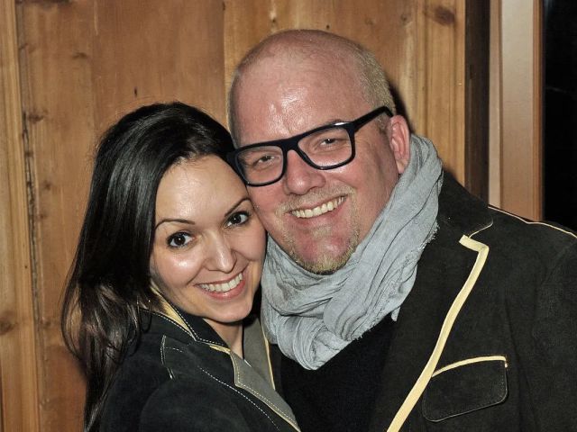 Gerry Friedle alias "DJ Ötzi" mit Frau Sonja