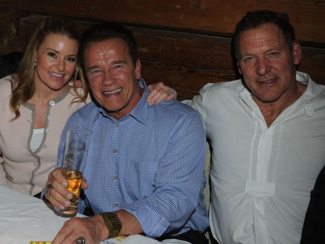 Heather Milligan, Arnold Schwarzenegger und Ralf Möller ®SabineBrauerFotos