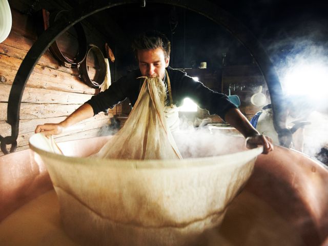 Organic cheese