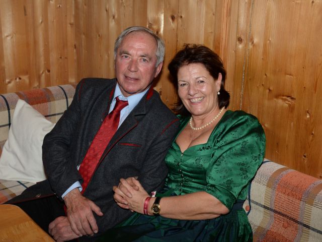 Magdalena Hauser und Karl Schranz