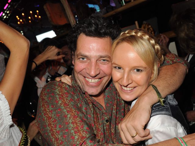 Schauspieler Gregor Bloeb und Maria Hauser