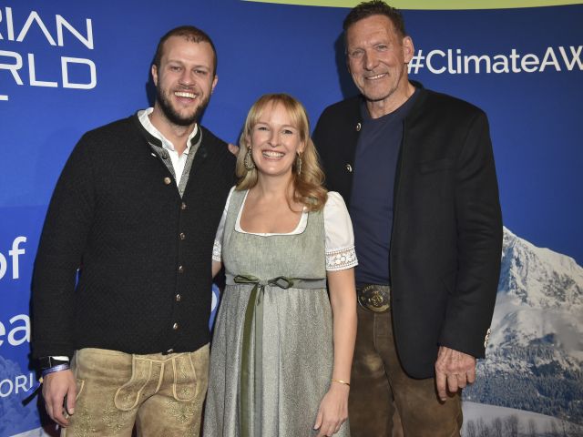 Robert Laner, Maria Hauser und Ralf Moeller