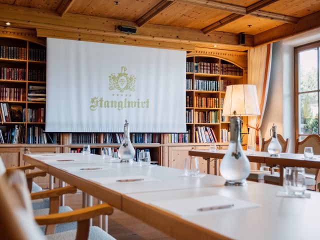 Bibliothek Tagungsraum Stanglwirt
