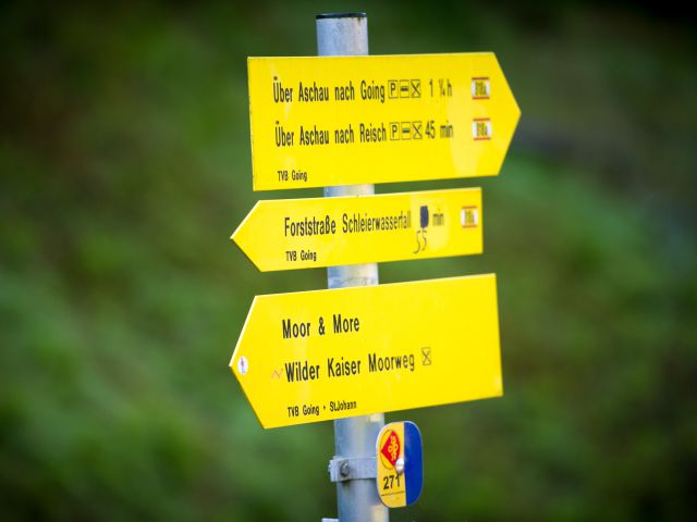 Hiking at the Wilder Kaiser mountain